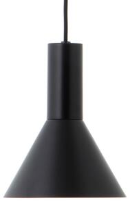 Lampa Wisząca FRANDSEN, Lyss, ściemnialny, czarny, salon, metal, design