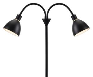 Lampa Podłogowa Nordlux, Ray, czarny, salon, metal, nowoczesny