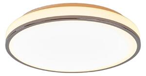 Lampa Sufitowa Lindby, Lyss, biały, łazienka, szkło, nowoczesny