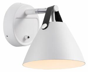 Lampa Ścienna DFTP by Nordlux, Strap, biały, salon, metal, nowoczesny