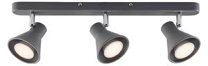 Lampa Sufitowa Nordlux, szary, salon, metal