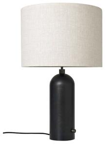 Lampa Stołowa GUBI, ściemnialny, czarny, salon, marmur