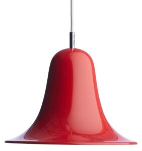 Lampa Wisząca Verpan, Pantop, ściemnialny, czerwony, salon, metal, design