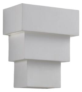 Lampa Ścienna Lindby, Antonella, ściemnialny, biały, salon, gips | glina, nowoczesny