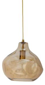 Lampa Wisząca Bloomingville, brąz rdzawy, salon, metal