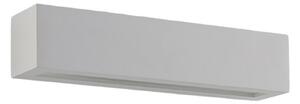 Lampa Ścienna Lindby, Tjada, ściemnialny, biały, salon, gips | glina, nowoczesny