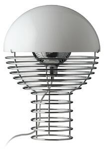 Lampa Stołowa Verpan, Wire Small, metaliczny, salon, metal, design