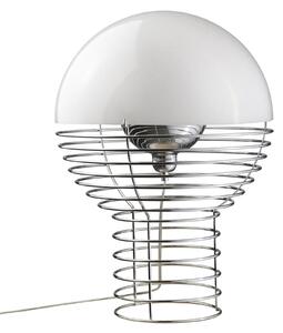 Lampa Stołowa Verpan, Wire Large, metaliczny, salon, metal, design