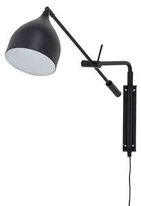 Lampa Ścienna Bloomingville, czarny, salon, metal