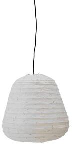 Lampa Wisząca Bloomingville, beżowy, salon, papier | karton