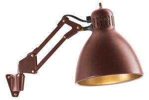 Lampa Ścienna NORDIC LIVING, czerwony, sypialnia, aluminium