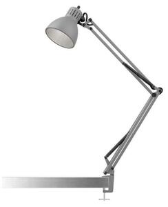 Lampa Stołowa NORDIC LIVING, szary, gabinet | pracownia, aluminium