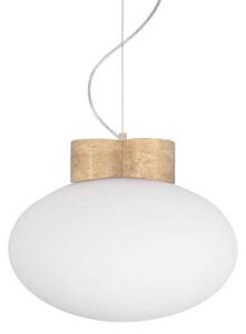Lampa Wisząca Globen Lighting, beżowy, jadalnia, szkło