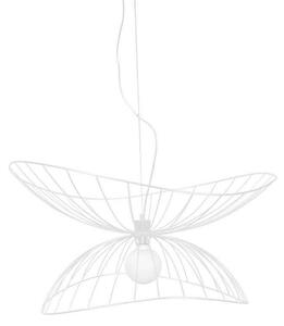 Lampa Wisząca Globen Lighting, RAY, ściemnialny, biały, jadalnia, metal, nowoczesny