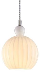 Lampa Wisząca Halo Design, biały, jadalnia, szkło