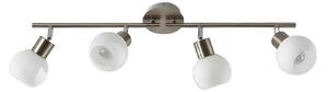 Lampa Sufitowa Lindby, Elaina, ściemnialny, metaliczny, salon, metal, nowoczesny