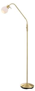 Lampa Podłogowa Lindby, ELAINA, złoty | mosiężny, salon, metal, nowoczesny