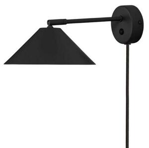 Lampa Ścienna Globen Lighting, Cannes, czarny, salon, metal, design