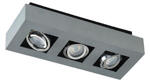 Lampa Sufitowa Arcchio, VINCE, ściemnialny, szary, przedpokój, aluminium, nowoczesny