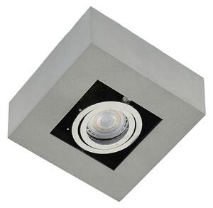 Lampa Sufitowa Arcchio, VINCE, ściemnialny, szary, przedpokój, aluminium, nowoczesny