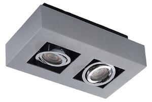 Lampa Sufitowa Arcchio, VINCE, ściemnialny, szary, przedpokój, aluminium, nowoczesny