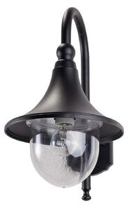 Zewnętrzna Lampa Lindby, Daphne, ściemnialny, czarny, balkon, aluminium, nowoczesny