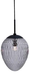 Lampa Wisząca Halo Design, szary, salon, szkło