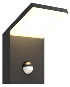 Zewnętrzna Lampa Lucande, Nevio, szary, balkon, metal, nowoczesny