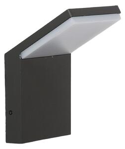 Zewnętrzna Lampa Lucande, NEVIO, czarny, taras, metal, nowoczesny