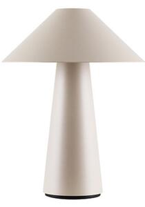 Zewnętrzna Lampa Globen Lighting, Cannes, ściemnialny, beżowy, taras, tworzywo sztuczne, design