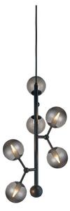 Lampa Wisząca Halo Design, szary, jadalnia, metal