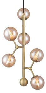 Lampa Wisząca Halo Design, złoty | mosiężny, jadalnia, metal