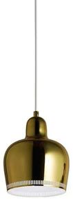 Lampa Wisząca Artek, złoty | mosiężny, jadalnia, metal