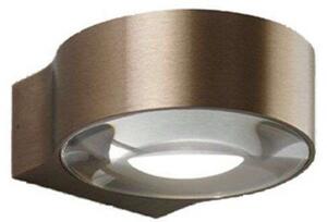 Lampa Ścienna LIGHT-POINT, ściemnialny, antyczny mosiądz, salon, aluminium