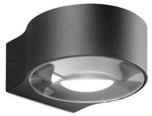 Lampa Ścienna LIGHT-POINT, ściemnialny, czarny, salon, aluminium