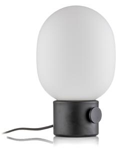 Lampa Stołowa Audo Copenhagen, JWDA, ściemnialny, czarny, salon, szkło, design