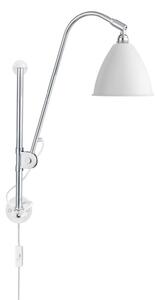Bestlite BL5 Lampa Ścienna Ø16 Chrom/Matowa Biała