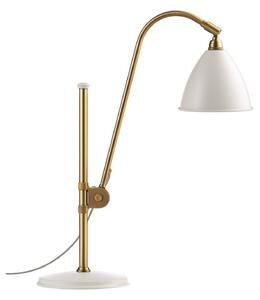 Bestlite BL1 Lampa Stołowa Ø16 Mosiądz/Matowa Biała