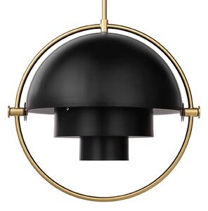 Lampa Wisząca GUBI, Multi-Lite, ściemnialny, czarny, salon, metal, design