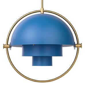 Lampa Wisząca GUBI, Multi-Lite, ściemnialny, niebieski, salon, metal, design