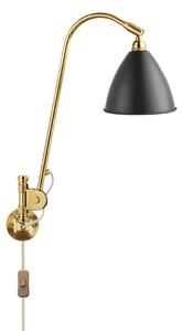 Lampa Ścienna GUBI, złoty | mosiężny, salon, metal
