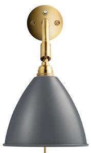 Lampa Ścienna GUBI, Bestlite BL7, szary, salon, metal, design