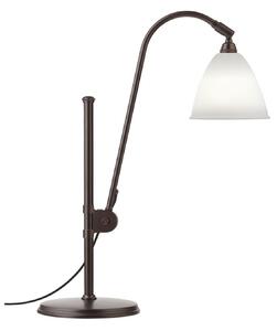 Lampa stołowa Bestlite BL1, porcelana/czarna, Ø 16 cm