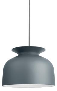 Lampa Wisząca GUBI, Ronde, ściemnialny, szary, salon, metal, design