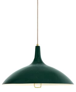 Lampa Wisząca GUBI, zielony, salon, metal