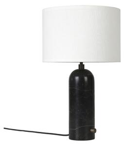 Lampa Stołowa GUBI, ściemnialny, czarny, salon, marmur