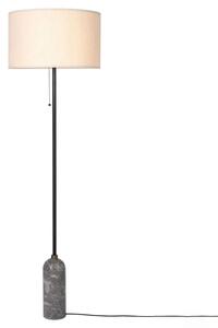 Lampa Podłogowa GUBI, Gravity, ściemnialny, beżowy, salon, kamień, design