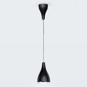 Lampa Wisząca Serien Lighting, One Eighty Suspension Adjustab, ściemnialny, czarny, salon, metal, design