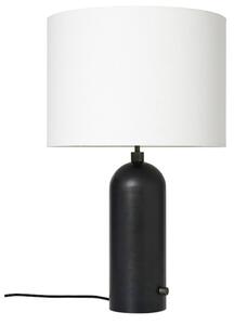 Lampa Stołowa GUBI, ściemnialny, czarny, salon, marmur