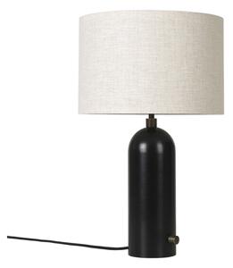 Lampa Stołowa GUBI, ściemnialny, czarny, salon, marmur
